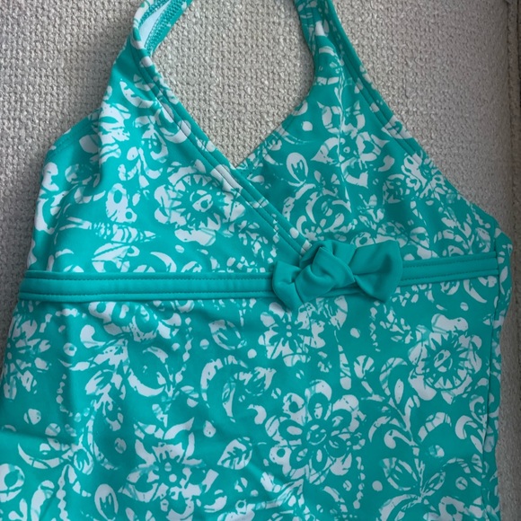 Lands' End Swim Clearance Lands End Girls Sz 6x One Piece Mint
